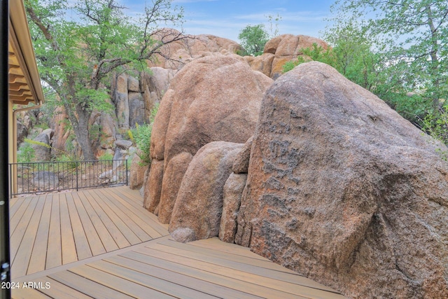 4393 N Twisted Trl, Prescott, AZ 86301 - view of deck
