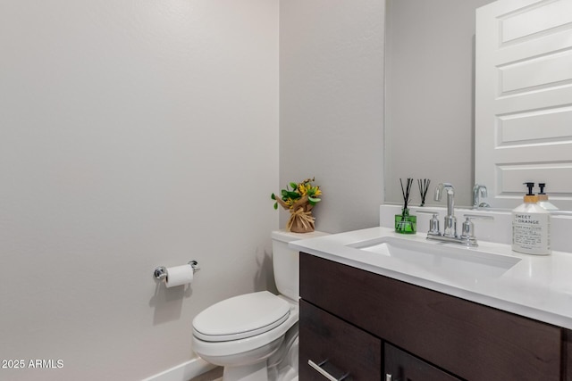 3852 E Bartlett Way, Chandler, AZ 85249 - half bathroom with toilet and vanity