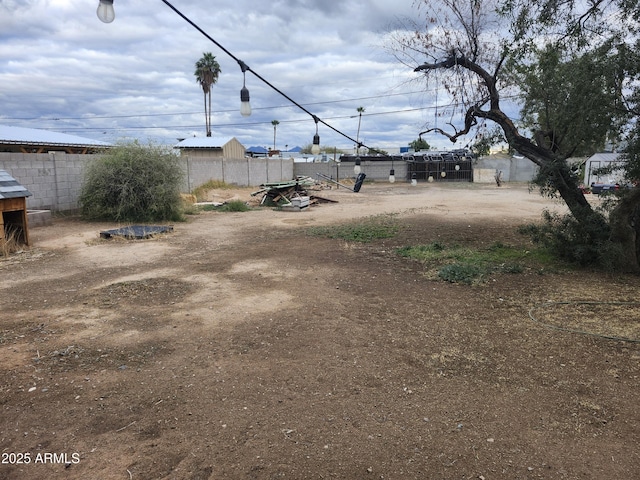 view of yard