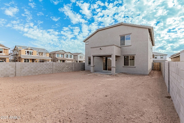 view of rear view of property