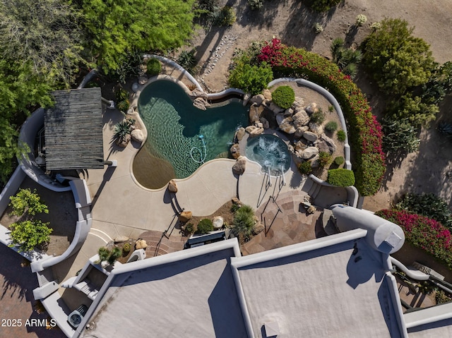 aerial view