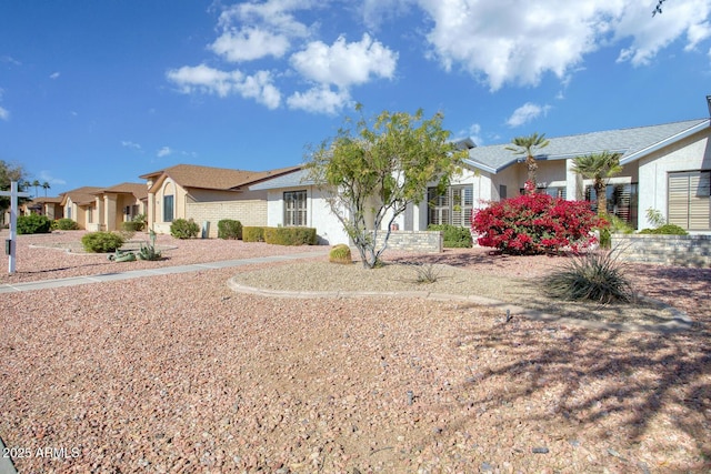 view of ranch-style home