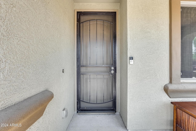 view of property entrance