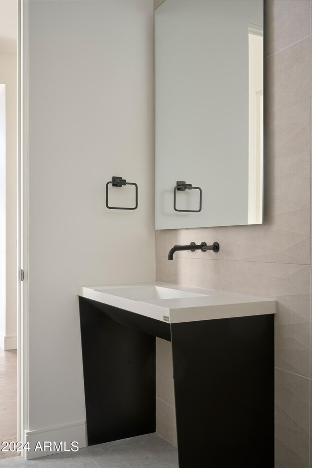 5939 E Orange Blossom Ln, Phoenix, AZ 85018 - bathroom with vanity