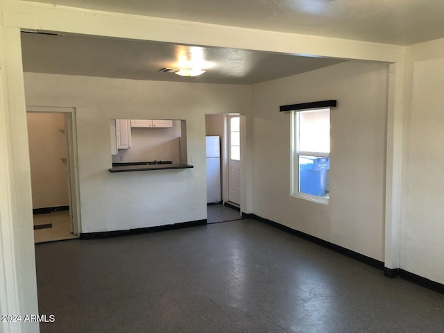 view of unfurnished living room