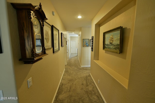 3062 E Cullumber St, Gilbert, AZ 85234 - hall featuring baseboards and carpet flooring