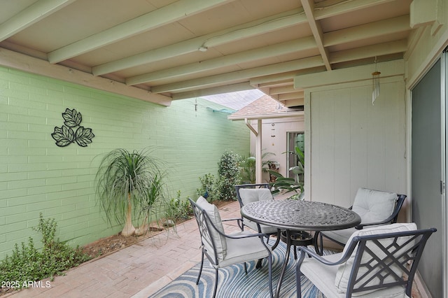 view of patio