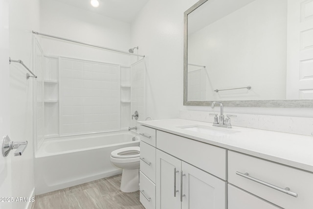 4051 S Galaxy Ln, Mesa, AZ 85212 - full bath featuring vanity, toilet, and tub / shower combination