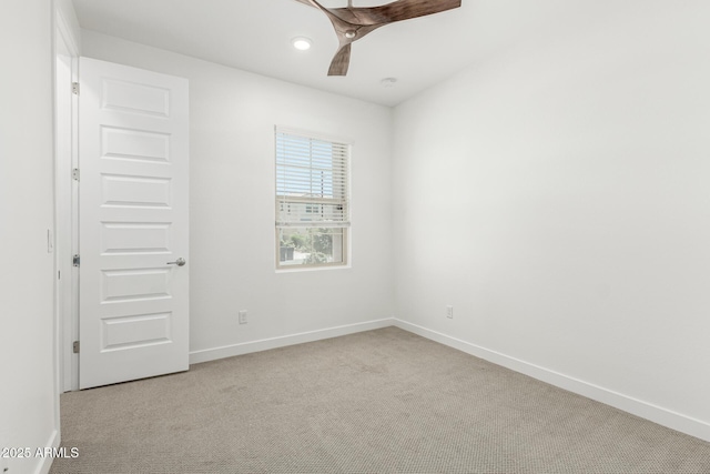 4051 S Galaxy Ln, Mesa, AZ 85212 - carpeted spare room featuring baseboards and recessed lighting