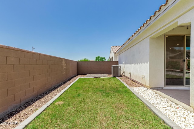 4051 S Galaxy Ln, Mesa, AZ 85212 - view of yard with cooling unit