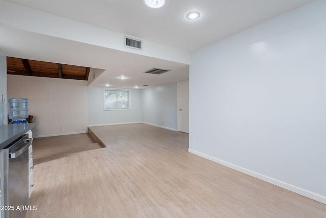 405 E Stanford Ave, Gilbert, AZ 85234 - basement featuring light wood-style floors and baseboards