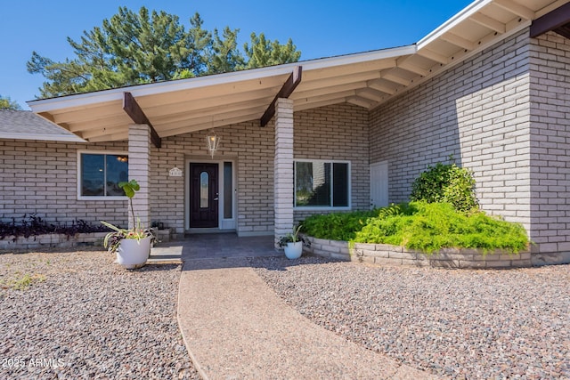 405 E Stanford Ave, Gilbert, AZ 85234 - view of exterior entry featuring brick siding