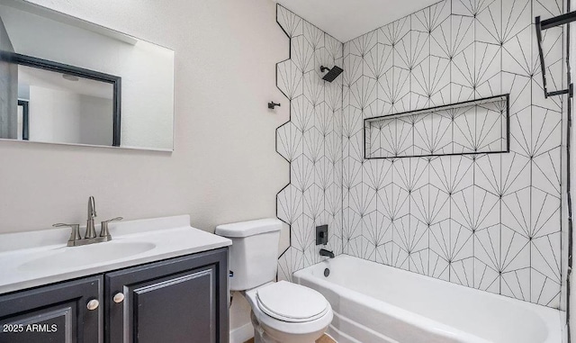 12431 N 30th Ave, Phoenix, AZ 85029 - bathroom with vanity and shower / bathtub combination