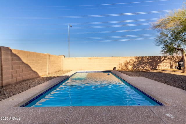 view of pool