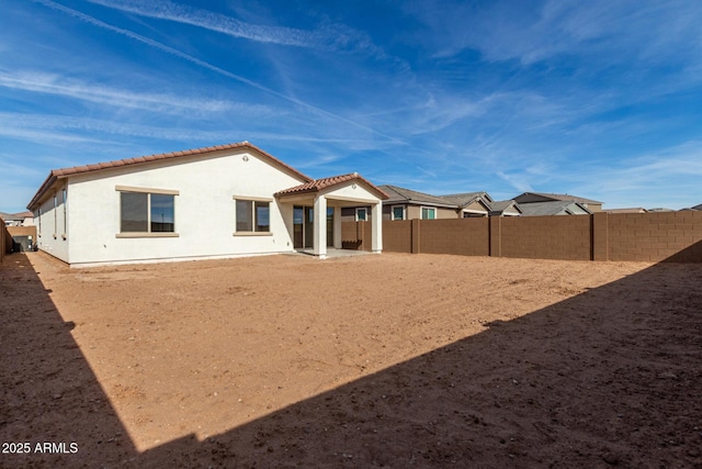 view of rear view of property