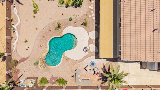 31453 N Blackfoot Dr, San Tan Valley, AZ 85143 - aerial view of a pool