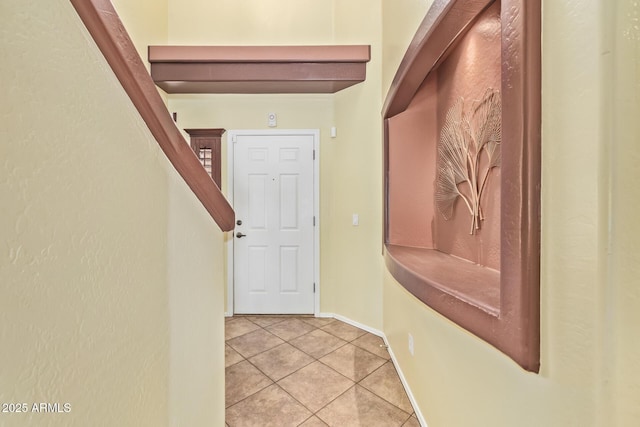 31453 N Blackfoot Dr, San Tan Valley, AZ 85143 - hall with light tile patterned flooring and baseboards