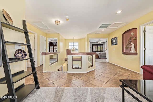 31453 N Blackfoot Dr, San Tan Valley, AZ 85143 - kitchen with tile patterned floors, baseboards, and recessed lighting