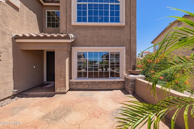 31453 N Blackfoot Dr, San Tan Valley, AZ 85143 - property entrance featuring stucco siding