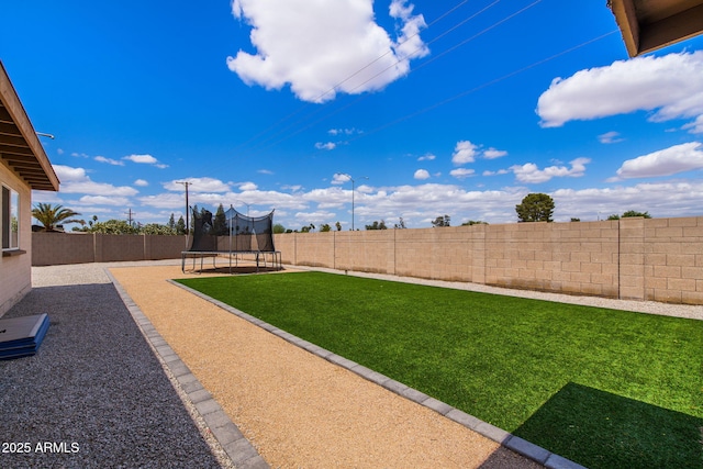 858 W Knowles Cir, Mesa, AZ 85210 - view of yard with a trampoline