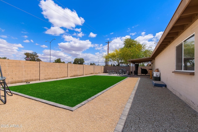 858 W Knowles Cir, Mesa, AZ 85210 - view of yard with a patio area