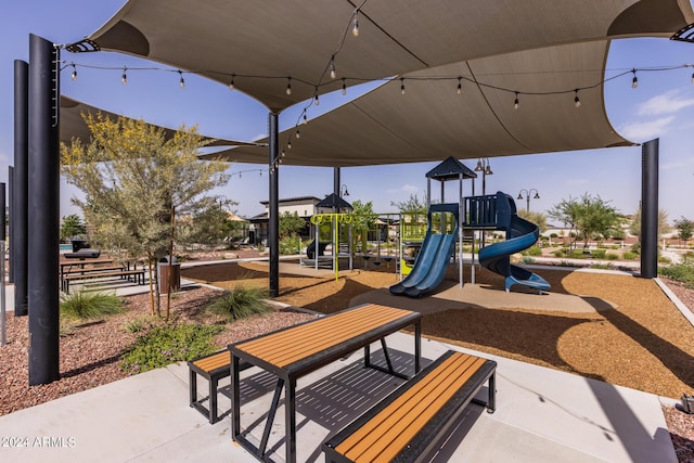 view of community playground