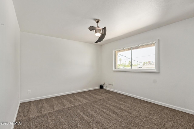 4629 S Mill Ave, Tempe, AZ 85282 - spare room with carpet floors and ceiling fan