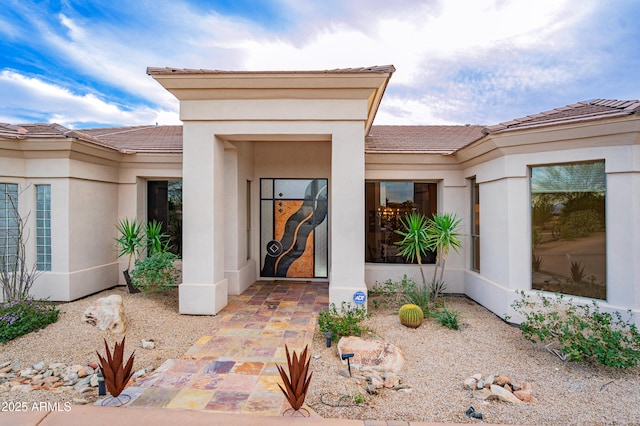 view of property entrance