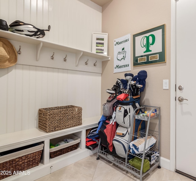 view of mudroom