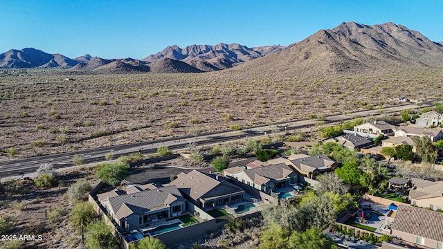 10253 E Indigo Dr, Scottsdale, AZ 85255 - view of mountain background featuring nearby suburban area
