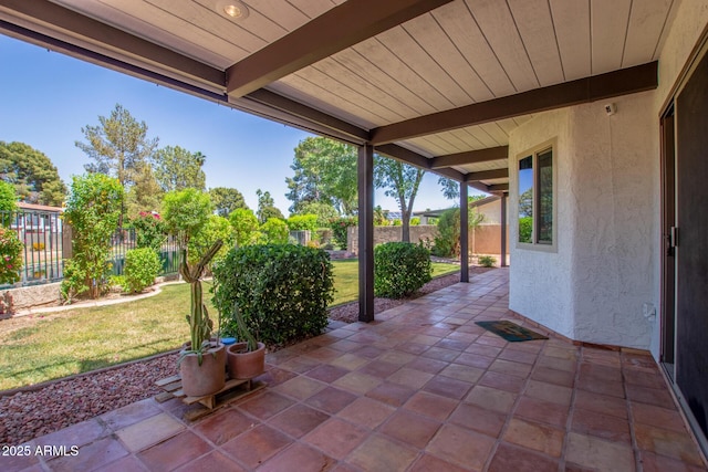 view of patio / terrace