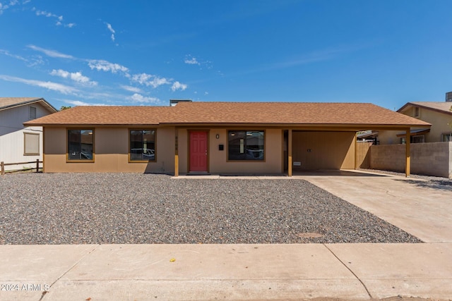 8508 W Clarendon Ave W, Phoenix, AZ 85037 - single story home featuring fence, driveway, and an attached carport
