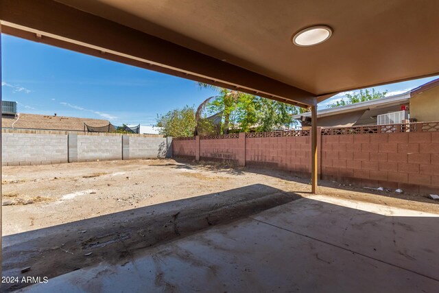 8508 W Clarendon Ave W, Phoenix, AZ 85037 - view of patio / terrace with a fenced backyard