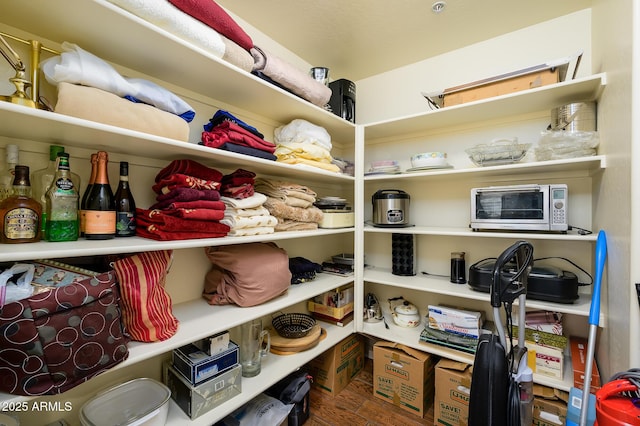 view of pantry