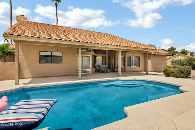8913 S Forest Ave, Tempe, AZ 85284 - swimming pool with a patio area