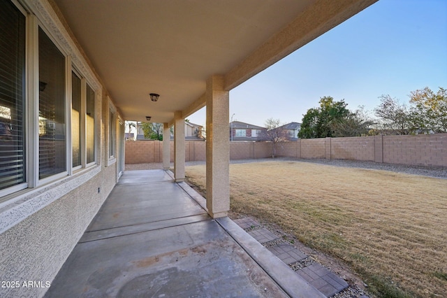 view of patio / terrace