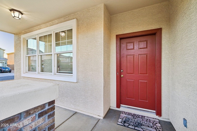 view of property entrance