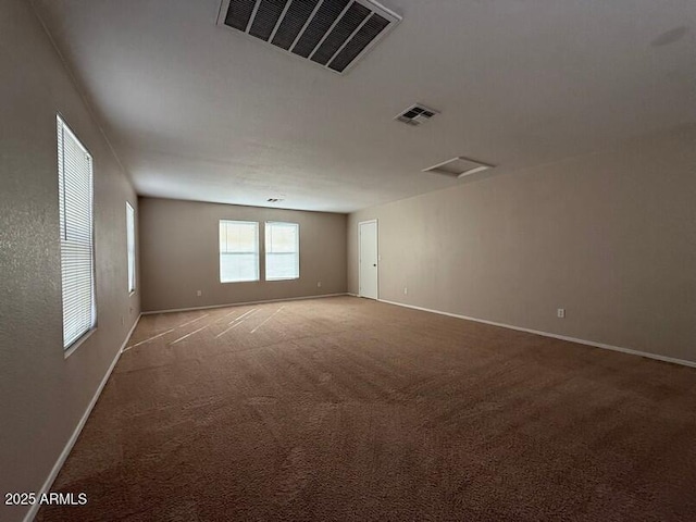 empty room with carpet floors