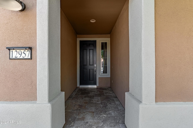 view of property entrance