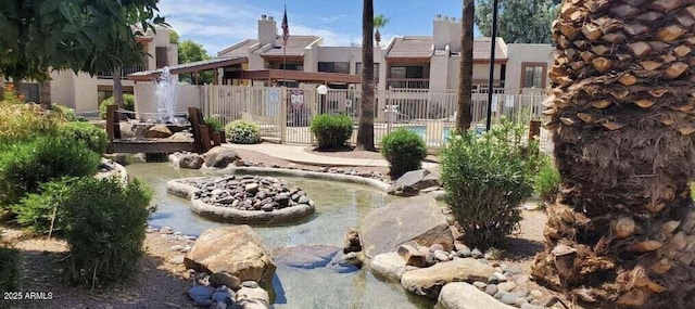 205 N 74th St Unit 166, Mesa, AZ 85207 - view of property's community with a small pond