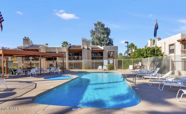 205 N 74th St Unit 166, Mesa, AZ 85207 - community pool with a patio