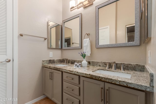 205 N 74th St Unit 166, Mesa, AZ 85207 - bathroom with double vanity and a closet