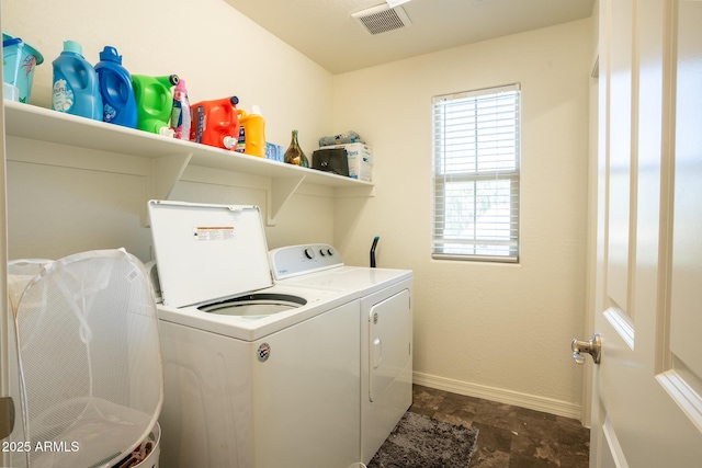 16425 W Latham St, Goodyear, AZ 85338 - washroom with washing machine and dryer and baseboards