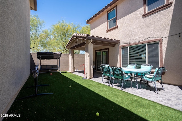 16425 W Latham St, Goodyear, AZ 85338 - view of yard with a patio