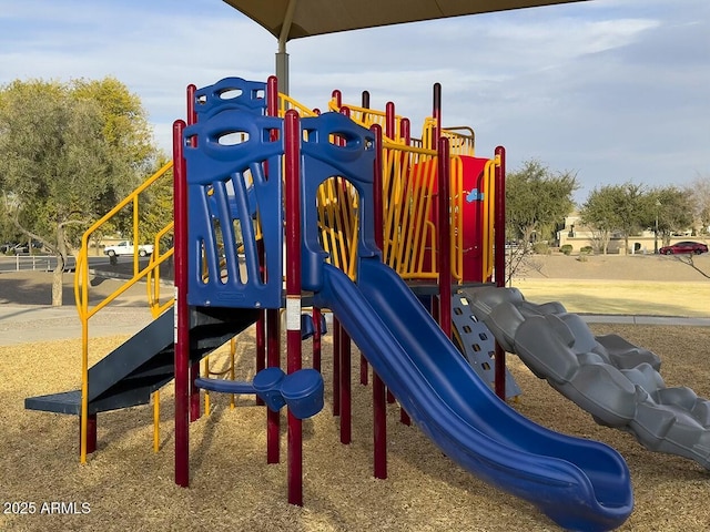 view of play area