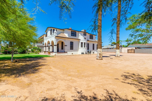 view of rear view of house