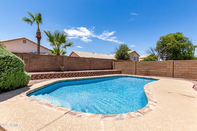 1403 W Goldfinch Way, Chandler, AZ 85286 - view of swimming pool with a fenced backyard