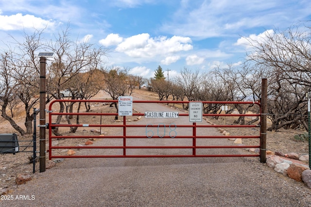 view of gate