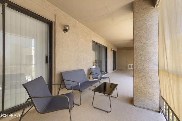 14910 N Kings Way Unit 206, Fountain Hills, AZ 85268 - view of patio / terrace with a balcony