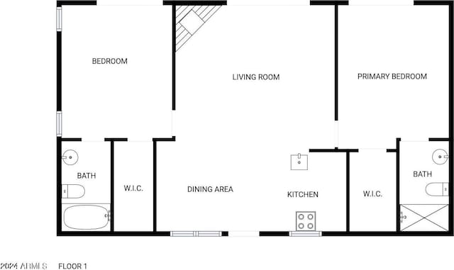 14910 N Kings Way Unit 206, Fountain Hills, AZ 85268 - property floor plan